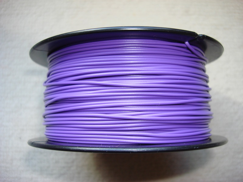 Kupferlitze 100 m - 0,25 qmm - violett