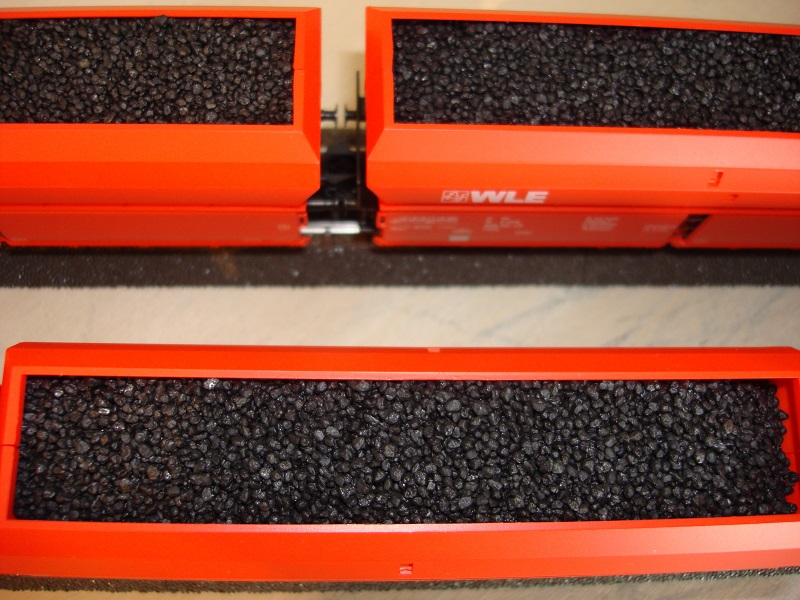 0,5 kg Ladegut schwarz,  Spur 0, 1,0 - 1,8 mm Koernung
