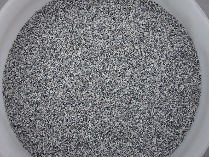 1,5 kg Gleisschotter Granit grau meliert, Spur N / TT, 0,2 - 0,6 mm Koernung
